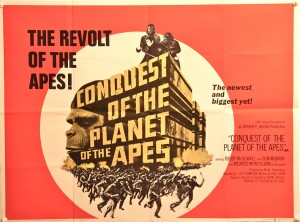 Conquest of the Planet of the Apes Quad
